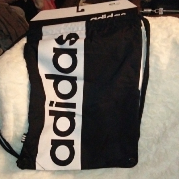SALE Adidas Navy and White Backpack Lite w/pocket